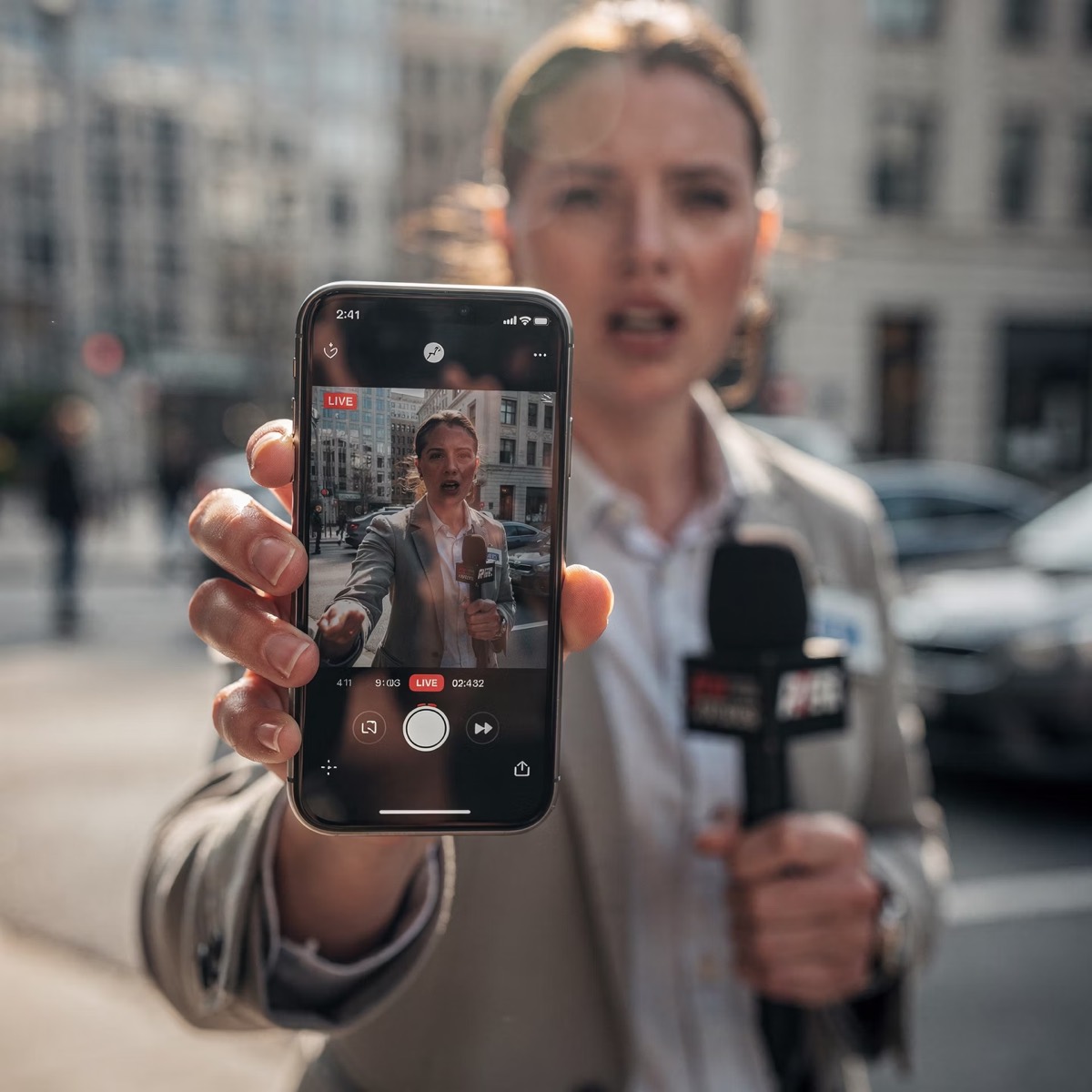 Journaliste en direct